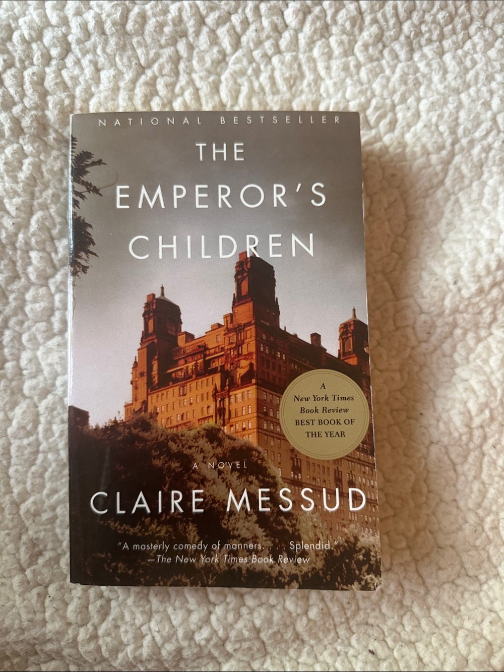 The Emperor's Children by Claire Messud - Tan & Brown Cover Paperback